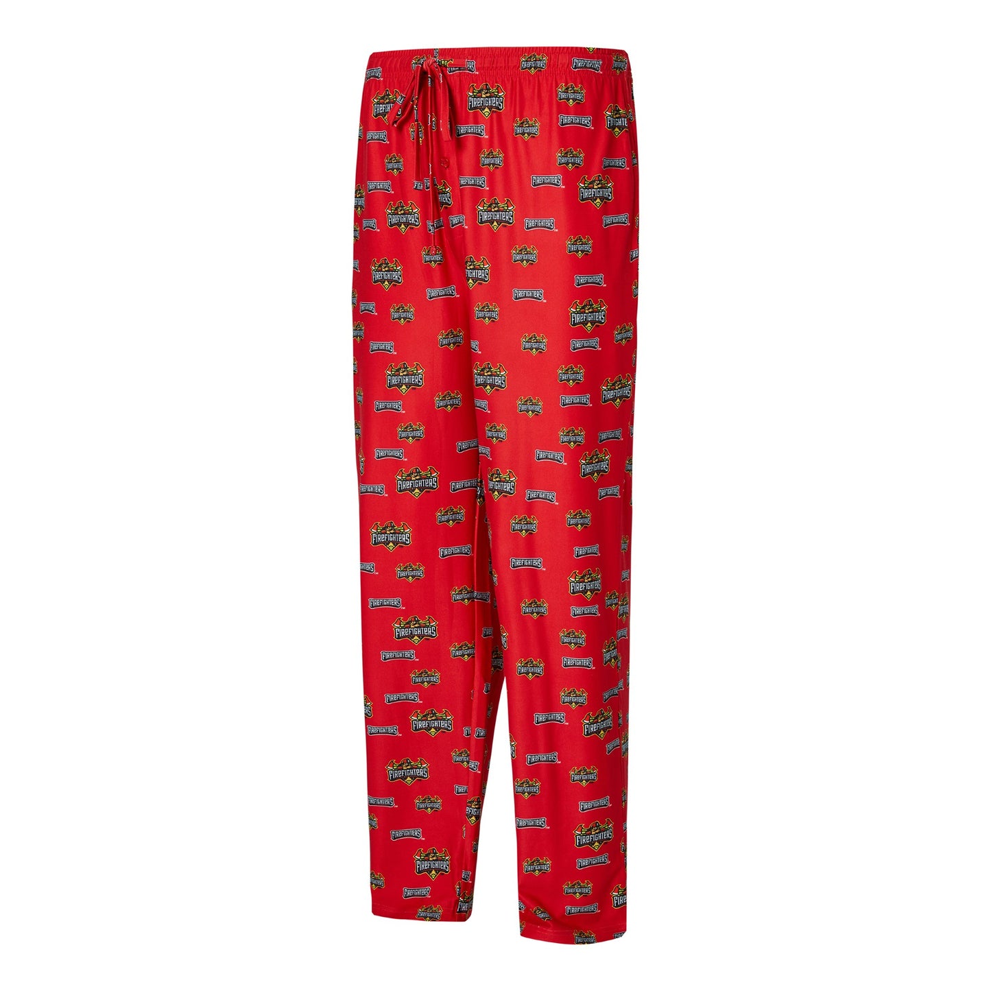 Firefighters Concept Sports Pajama Bottoms - Red