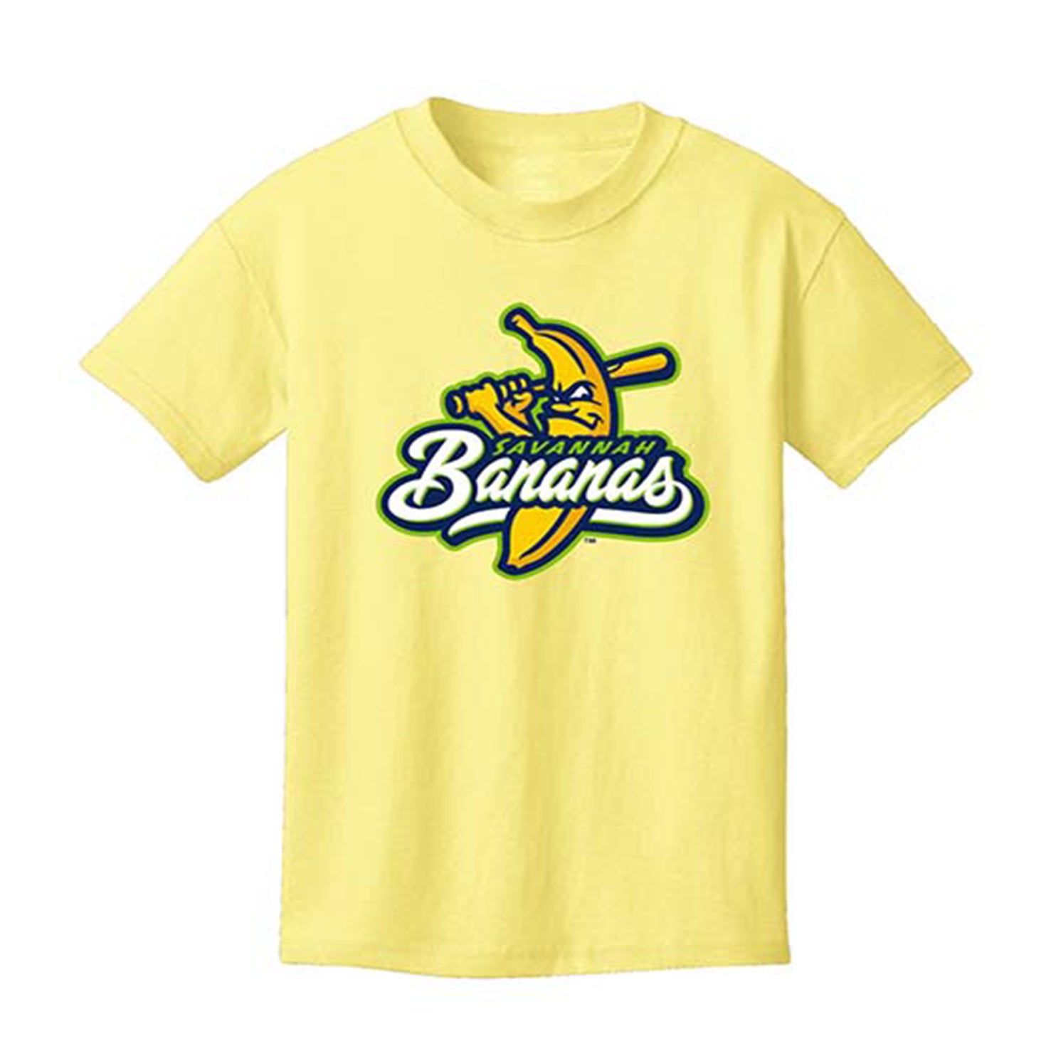 Camiseta divertida de Savannah Banana para mujer y niña con cuello en V,  Azul / Patchwork, S