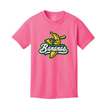 Load image into Gallery viewer, YOUTH Bananas Short Sleeve Primary Logo Tee - Pink
