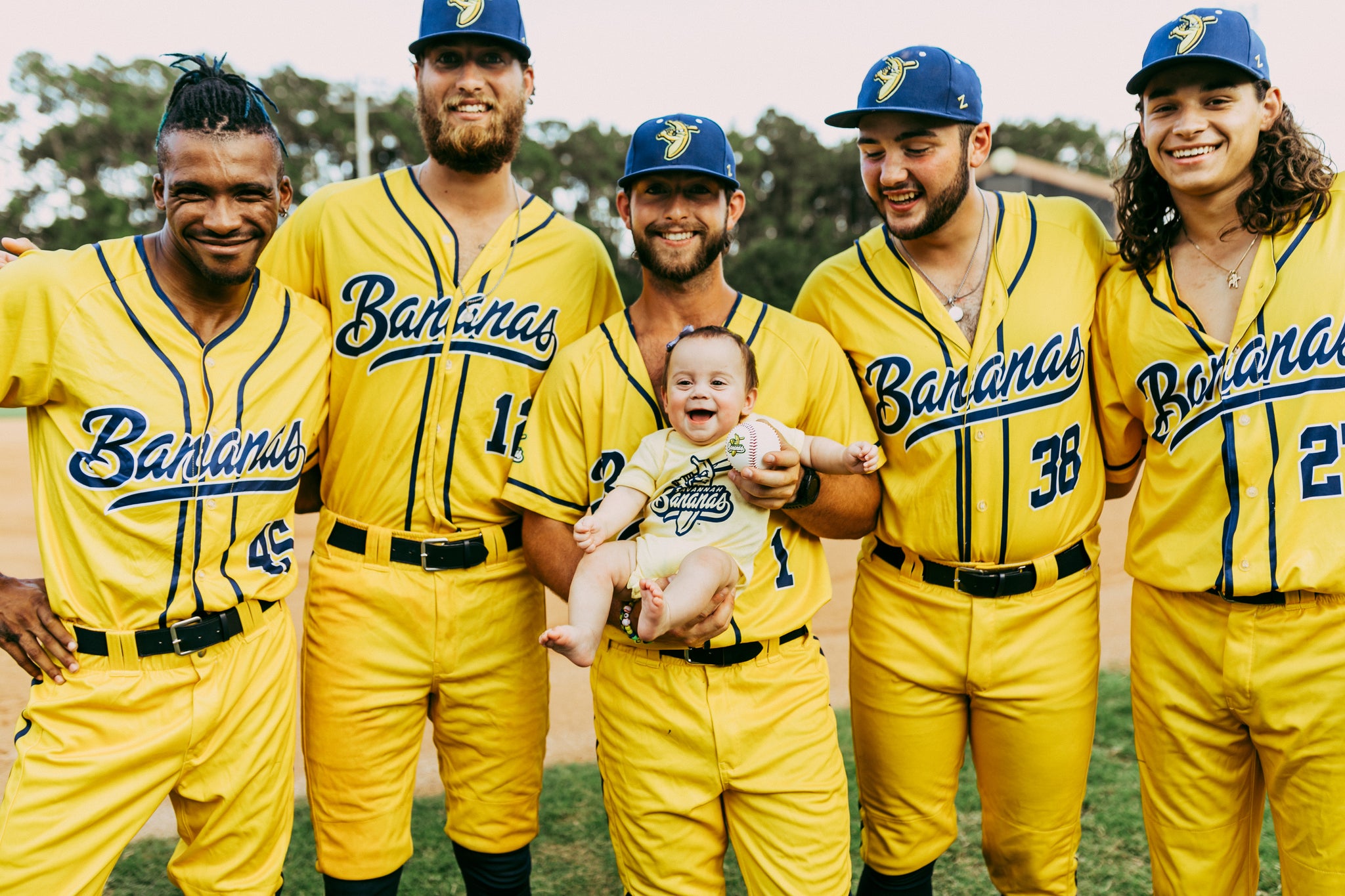 TheSavannahBananas Bananas EvoShield Jersey - Print Small