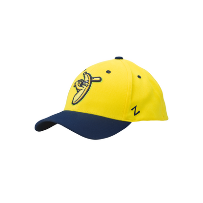 Bananas Yellow/Navy Curve Brim Hat
