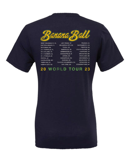 2023 Banana Ball World Tour Short Sleeve Tee - Navy