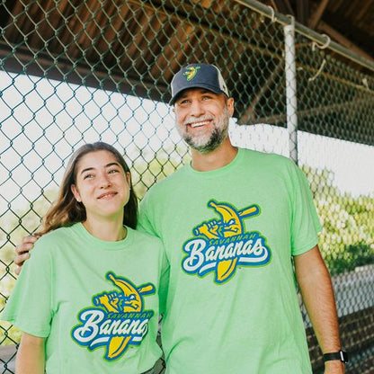 Bananas Short Sleeve Primary Logo Tee - Neon Green