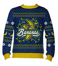 Load image into Gallery viewer, Bananas Ugly Christmas Sweater
